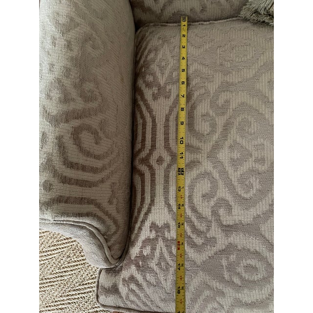 Striking Mid-Century Wingback Chair For Sale - Image 10 of 13