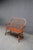 Traditional L. Hitchcock Cherry Windsor Settee Bench With Spindle Back For Sale - Image 3 of 10