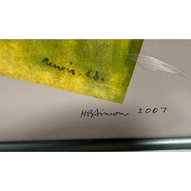 2000 - 2009 "Renoir Revisited I" #1/5 — Framed Collage, Herbert Simon Estate, 2007 For Sale - Image 5 of 7
