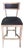 Carvell Bar Stool - Black Cowhide / Oak Frame For Sale