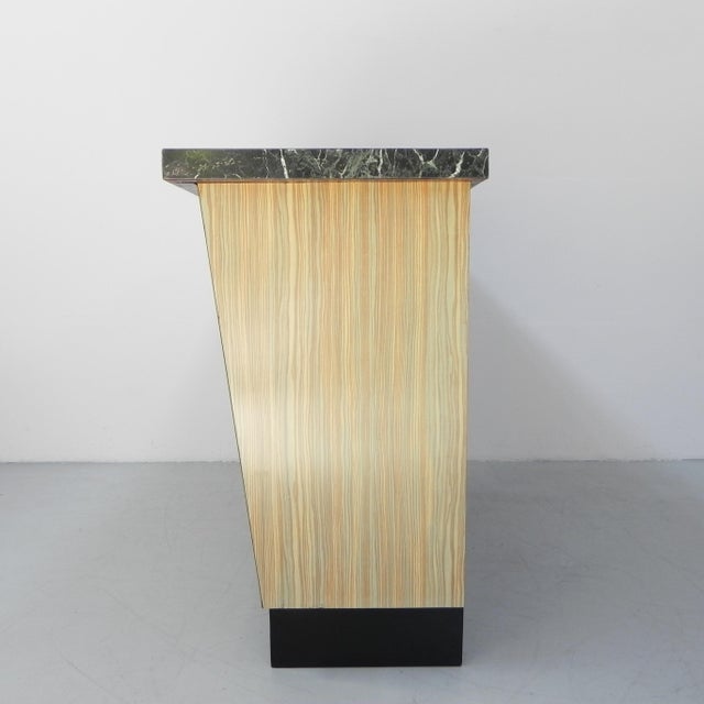 Wood Vintage French Formica Bar, 1950s For Sale - Image 7 of 18