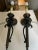 Mid 20th Century Mid 20th Century French Gazelle Ram Wall Sconce Lamps Sergio Bustamante Style - a Pair For Sale - Image 5 of 11