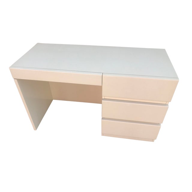 Mid Century Modern White Desk Chairish