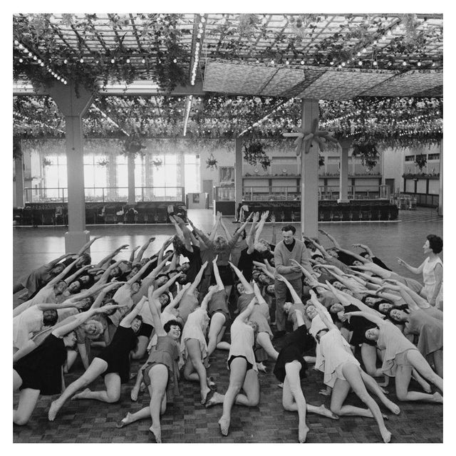 Fitness Class at Butlin's Clacton' Unframed Archival Pigment Print For Sale