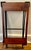 Wood Campaign Style Lift-Top Writing Chest on Folding Iron Stand | Mid-Century British Colonial For Sale - Image 7 of 12