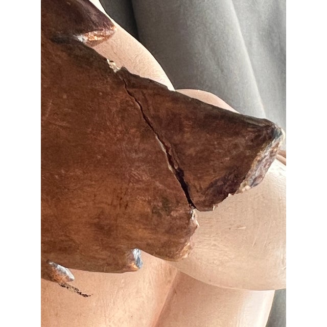 Angel Carved in Wood, Spain, 1970s For Sale - Image 6 of 11