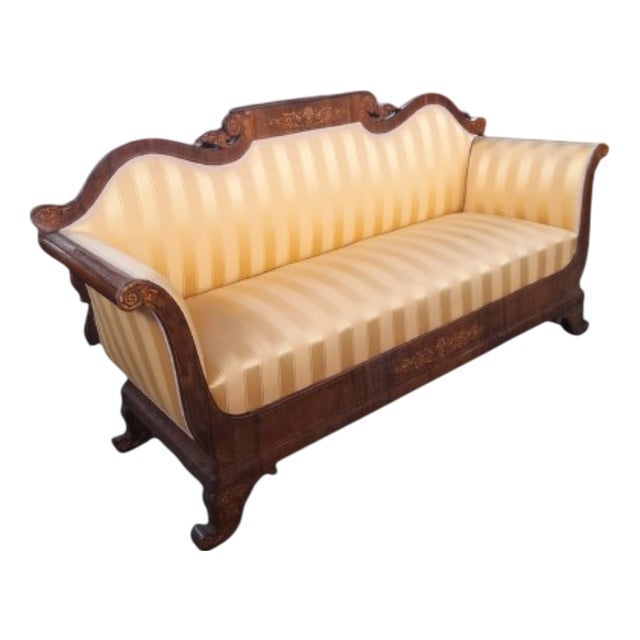 Antique Charles X Sofa, 1850 For Sale