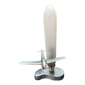 1980s Original Airplane Lamp by the Sarsaparilla Company of Ny