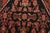 Hamedan Runner 3'6'' X 10' Black Wool Vintage Tribal Hand-Knotted Oriental Rug For Sale - Image 9 of 15