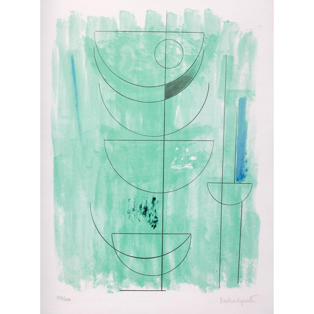 Barbara Hepworth, Green Man, 1972, Lithograph For Sale - Image 9 of 9