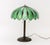 Late 20th Century Tiffany Style Slag Glass Table Lamp For Sale - Image 5 of 10