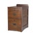 2020s Mission Oak 2 Drawer File Cabinet W/ Writing Tray - Walnut For Sale - Image 5 of 9