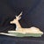 Folk Art 1980s Seated Deer Sculpture For Sale - Image 3 of 7