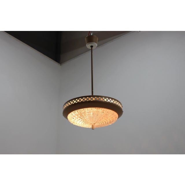 Mid-Century Brussel Expo Pendant, 1960s For Sale - Image 6 of 9