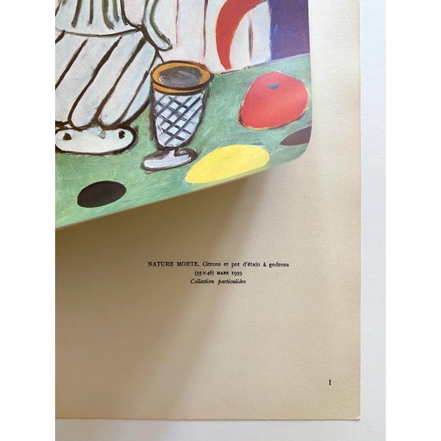 Henri Matisse、NATURE MORTE AU CITRON Barnes Collection Online — Henri Matisse: Still Life with