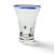 Glass Annieglass Tropical Fish Art Glass Vase Blue Rim 5.5" Santa Cruz For Sale - Image 7 of 12