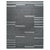 6x9 Gray Handwoven Wool Floating Rectangles Geometric Modern Carpet Rug For Sale - Image 9 of 10