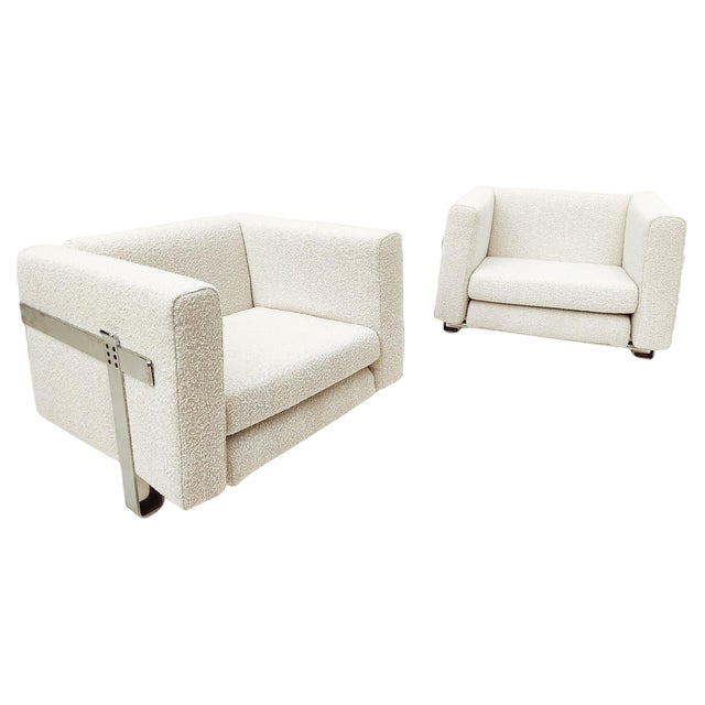 Set of Mid-Century Armchairs attributed to Luigi Caccia Dominioni for Azucena, 1960s For Sale