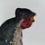 Folk Art Early 20th Century Majestic Primitive Folk Art Hand Carved Vintage Wooden Rooster Sculpture With Original Paint For Sale - Image 3 of 12