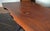 Mid-Century Modern Custom 16 Feet Double Slab Claro Walnut With Cantilever Base Table - George Nakashima Inspired For Sale - Image 3 of 15
