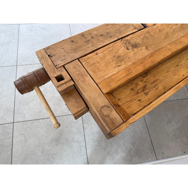 Antique Workbench, 1890s For Sale - Image 14 of 18