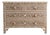 Arabesque Bone Inlay Four Drawer Chest - Grey by House of Jaipur For Sale