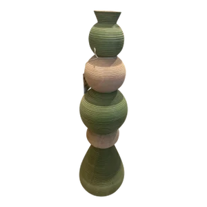 Currey and Company Ringling Medium Green Vase