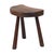 Vintage Rustic Wabi-Sabi Wooden Three-Legged Milking Stool, France For Sale - Image 18 of 18