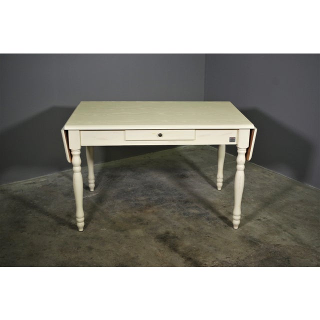 Table with Brushed Spruce Extensions For Sale - Image 17 of 18