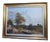 Robert Scalvini, Landscape Composition, 1980s, Oil Painting on Canvas, Framed For Sale