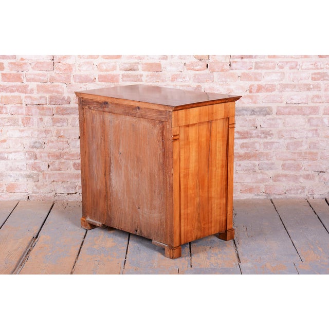 Biedermeier Side Cabinet in Cherry Wood, Czech, 1830s For Sale - Image 15 of 16