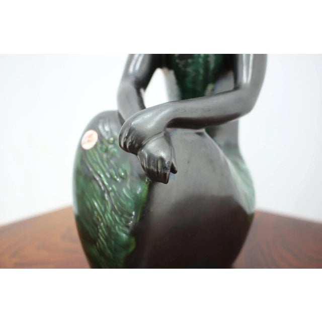 Mid-Century Sculpture by Jitka Forejtova for Keramos, 1960s For Sale - Image 4 of 8