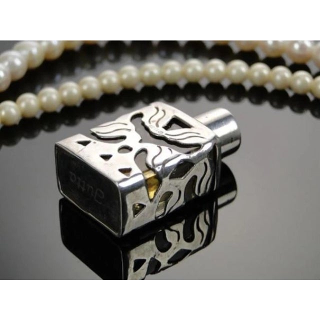 1930s German Art Deco Silver Perfume Bottle, 1930s For Sale - Image 5 of 5