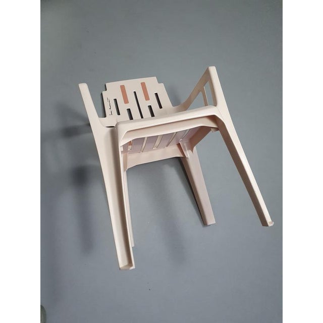 1970s Mambo Garden Chair by Pierre Paulin for Henry Massonnet, Set of 8 For Sale - Image 5 of 17
