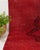 1970s Vintage Turkish Handmade Wool Cotton Red Runner Rug For Sale - Image 4 of 11