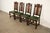 Berkey & Gay Antique English Jacobean Carved Walnut Side Chairs or Dining Chairs, Pair For Sale - Image 15 of 16