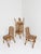 Mid-Century Modern Italian Bamboo, Cane and Rattan Dining Chairs, 1960s, Set of 4 For Sale - Image 3 of 18