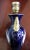 1970s Lindner Kueps Bavaria Cobalt Amphora Lamp For Sale - Image 10 of 12