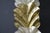 Gold and White Murano Glass Leaf Sconces in the style of Barovier, 1990s, Set of 2 For Sale - Image 9 of 15