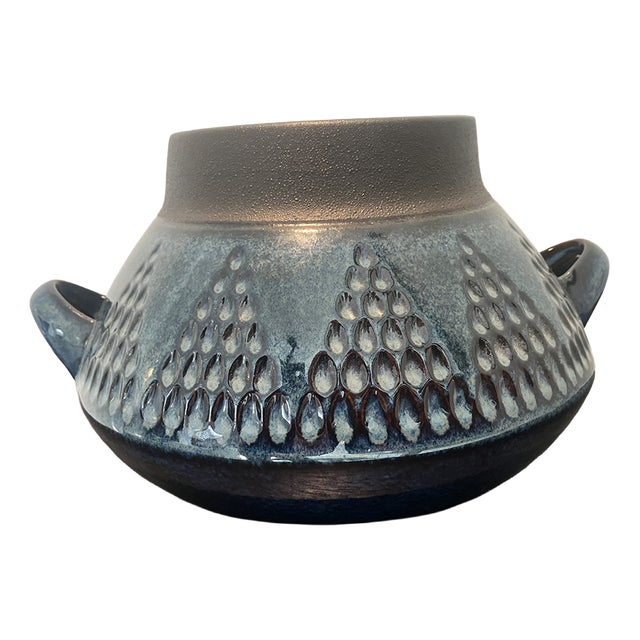 Vintage Stoneware Lidded Jar by Einer Johansen for Soholm, 1960s For Sale