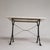 1930s Bistro Table with Marble Top and Cast Iron Frame, Paris, France, 1930s For Sale - Image 5 of 18