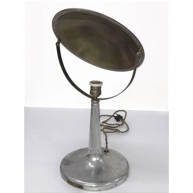 Mid-Century Italian Adjustable Table Lamp by Gardoncini for Zerowatt, 1940s For Sale - Image 12 of 18
