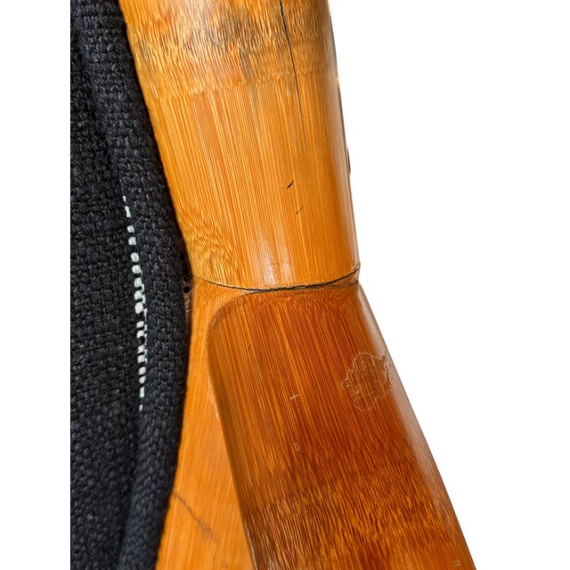 Mid Century Brutalist-Inspired Bamboo Armchair (Sold as Pairs) For Sale - Image 16 of 18