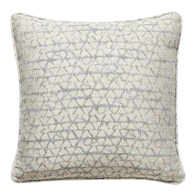The House of Scalamandré Kanoko Pillow, Mineral For Sale
