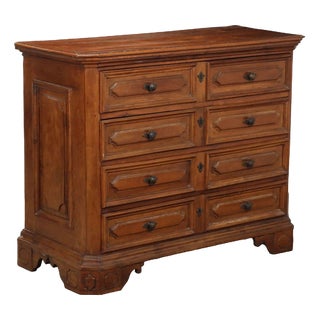 Baroque Chest of Drawers in Walnut For Sale