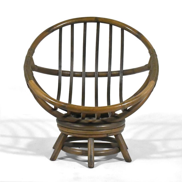 Clarke Casual Rattan Lounge Chair For Sale - Image 13 of 13