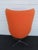 Mid Century Modern Swivel Rocking Orange Egg Chair Fritz Hansen Style 6608 For Sale - Image 4 of 18