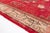 Red Antique Oushak Wool Carpet For Sale - Image 4 of 10