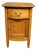 Victorian Quarter Sawn Oak Commode With Drawer and Cabinet For Sale
