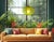 This striking vintage Mid-Century Modern pendant light is a true statement piece, blending atomic-era design with bohemian...
